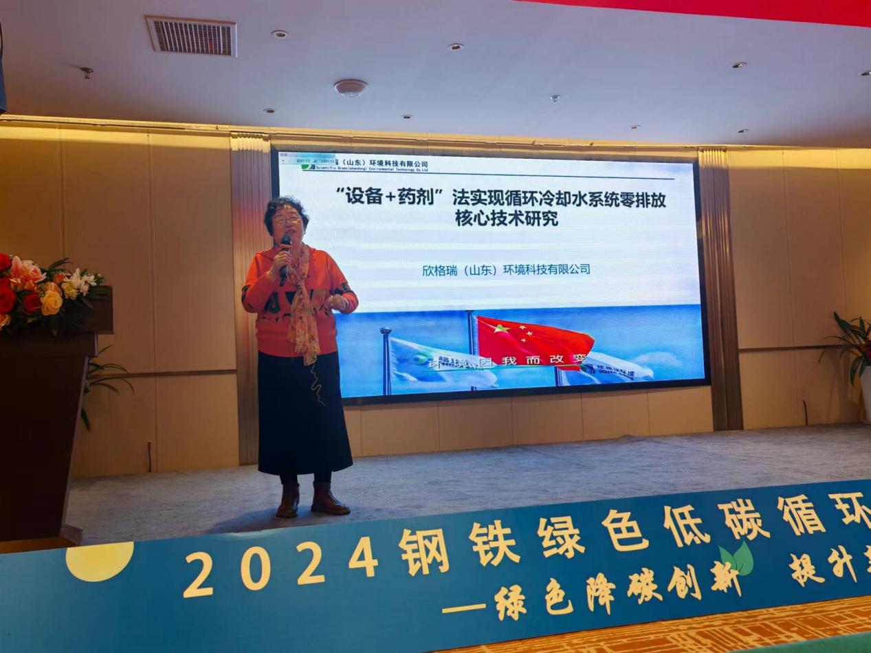 欣格瑞應邀參加“2024鋼鐵綠色低碳循環發展技術研討會暨節能降碳與裝備創新發展技術交流會”