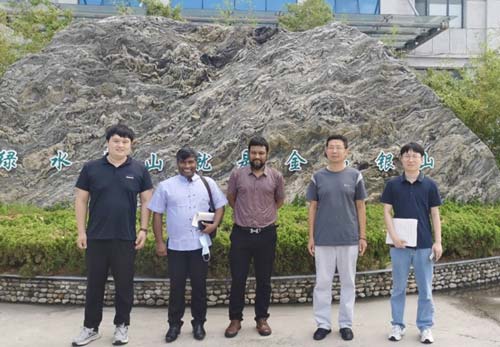 孟加拉國客戶蒞臨欣格瑞考察交流